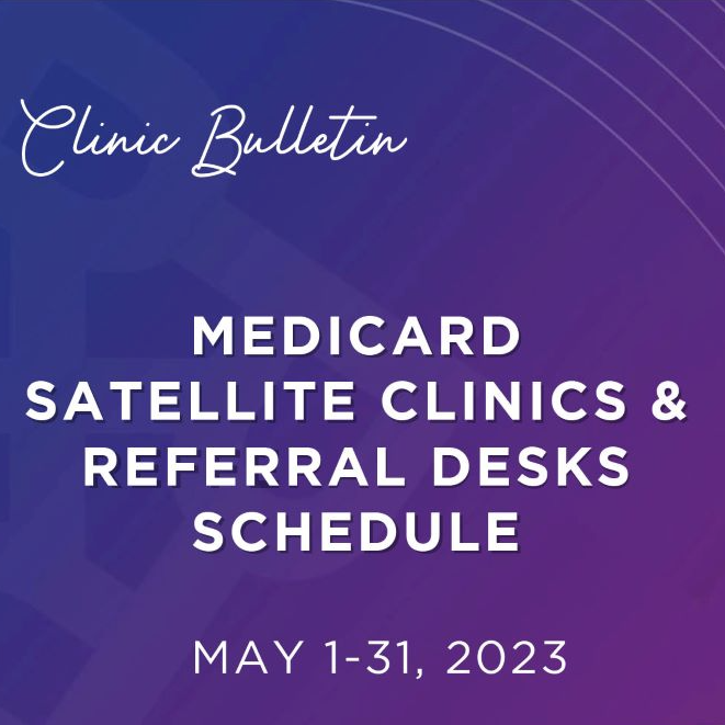 MediCard Clinics Schedule – December 2023